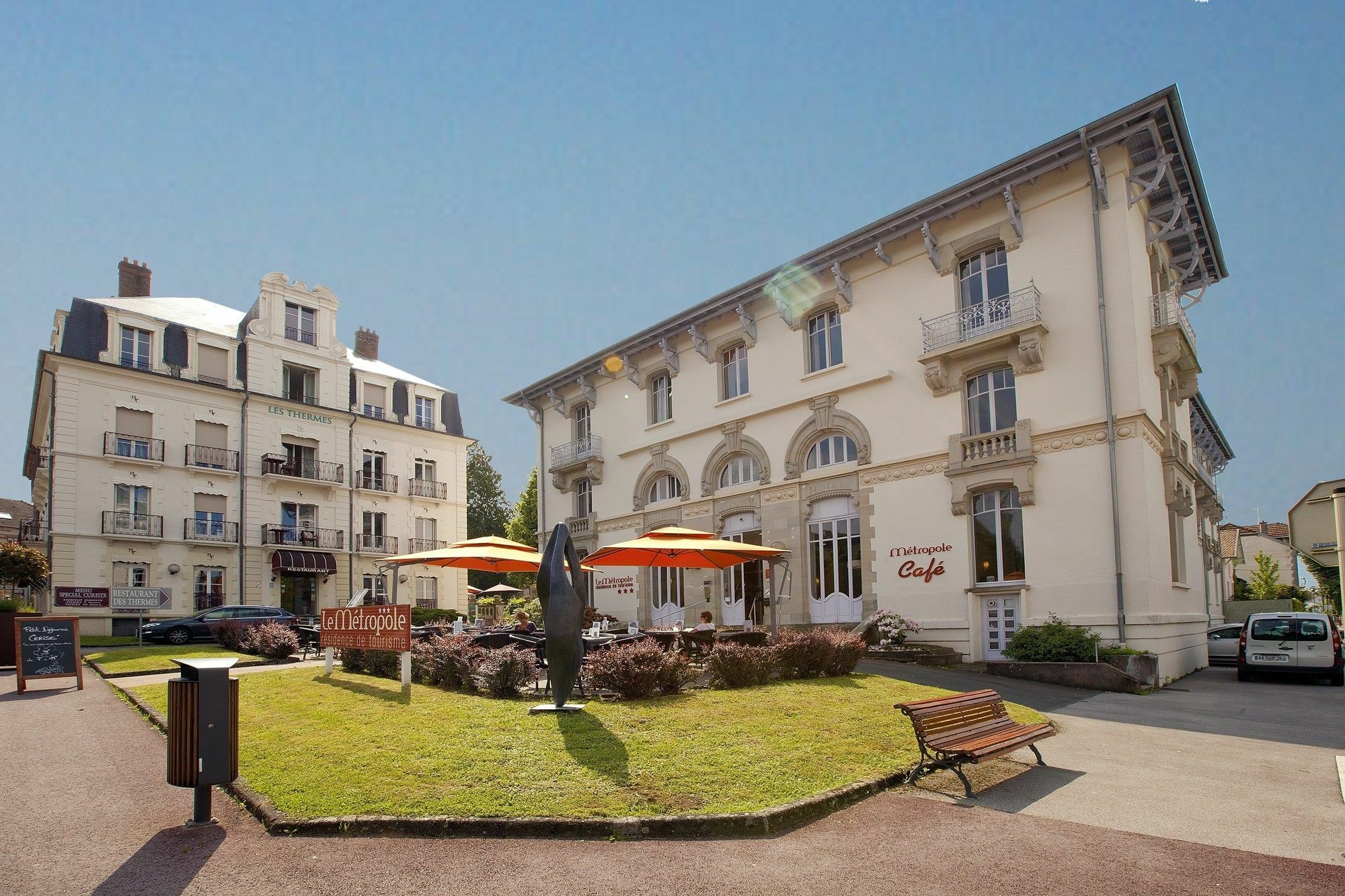 Garden & City Luxeuil Ex Le Metropole Et Les Thermes Экстерьер фото